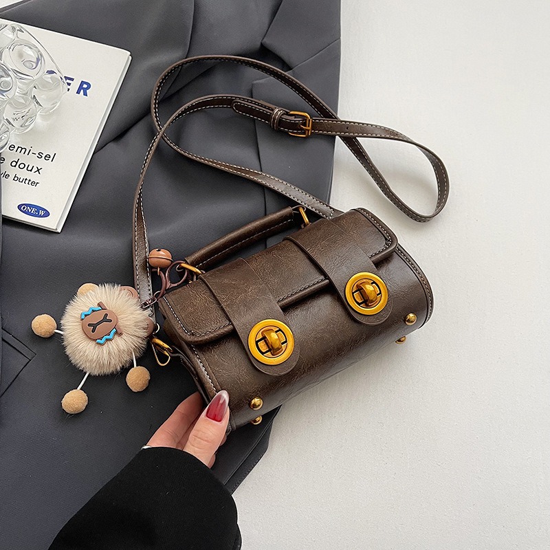Niche Vintage-Inspired Ladies' Crossbody Purse - Stylish Travel Companion