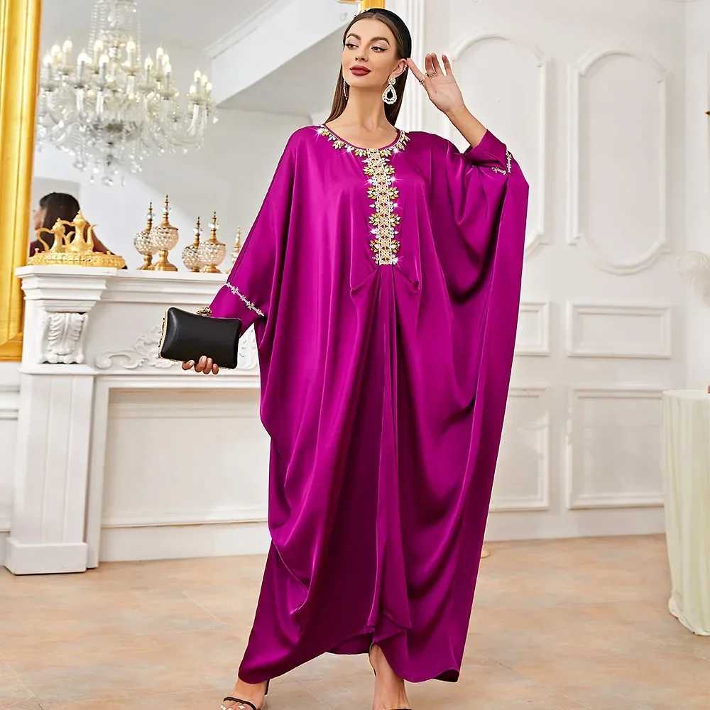 Eid Mubarak Abaya Dubai Turkey Islam Arabic Muslim Long Maxi Dress Kaftan Robe Evening Moroccan Dresses Abayas for Women Caftan X250514
