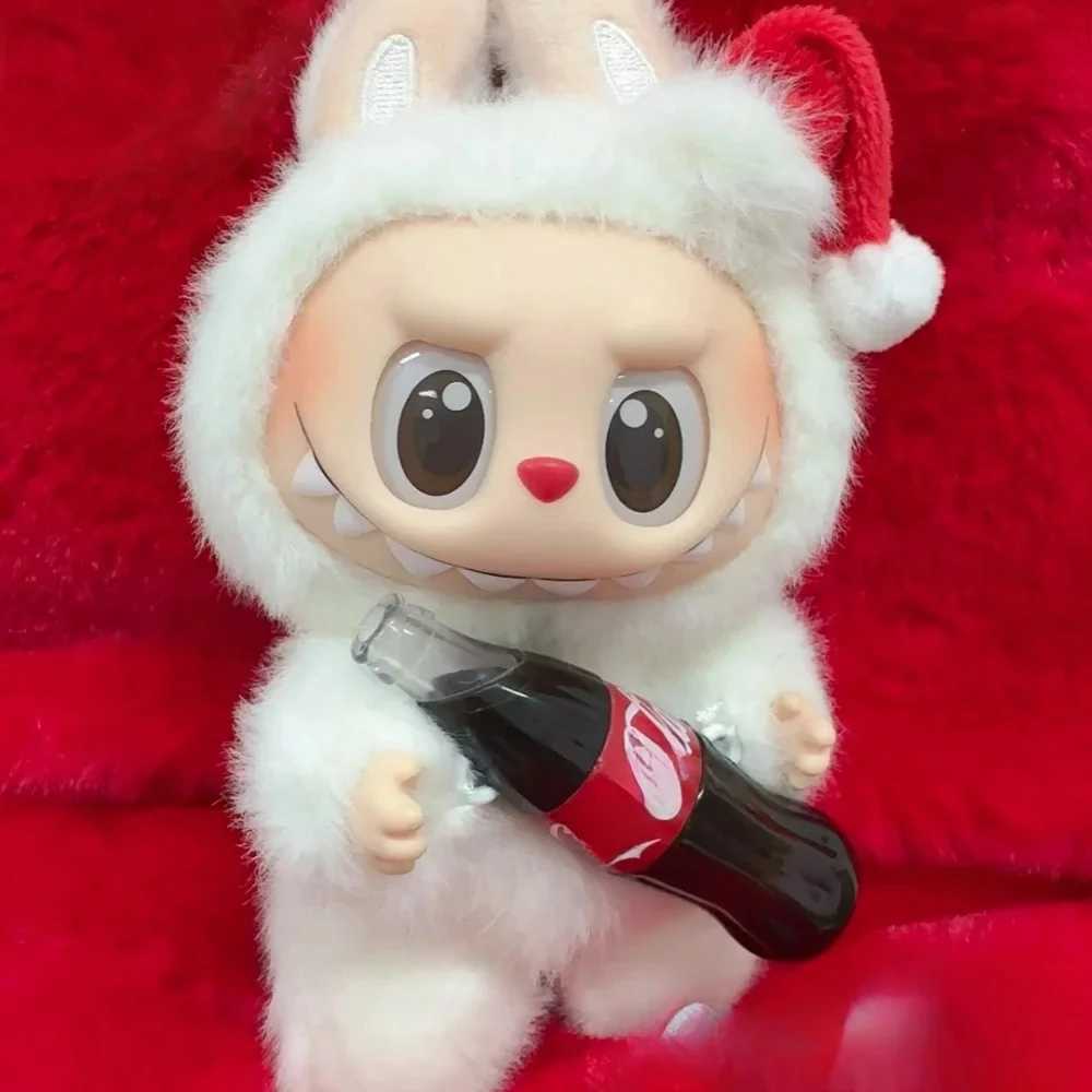 NEW Labubu 3.0 The Monsters Coke Series Vinyl Doll Labubu Action Figure Keychain ToysC250514