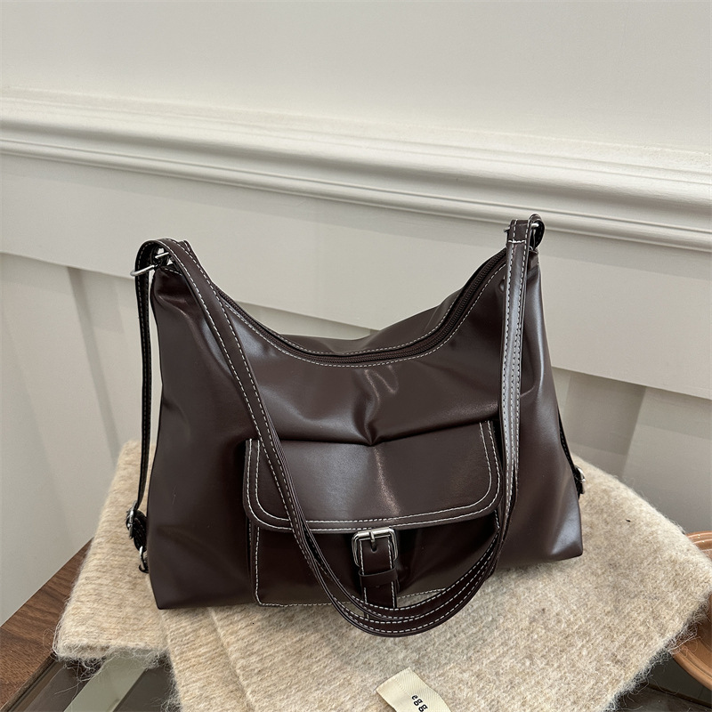 Free Delivery Designer Bag 2025 Autumn And Winter New Niche S Women's Commuting Maillard Multi Purpose Backpacks Popular This Year Tote Luxury Ba