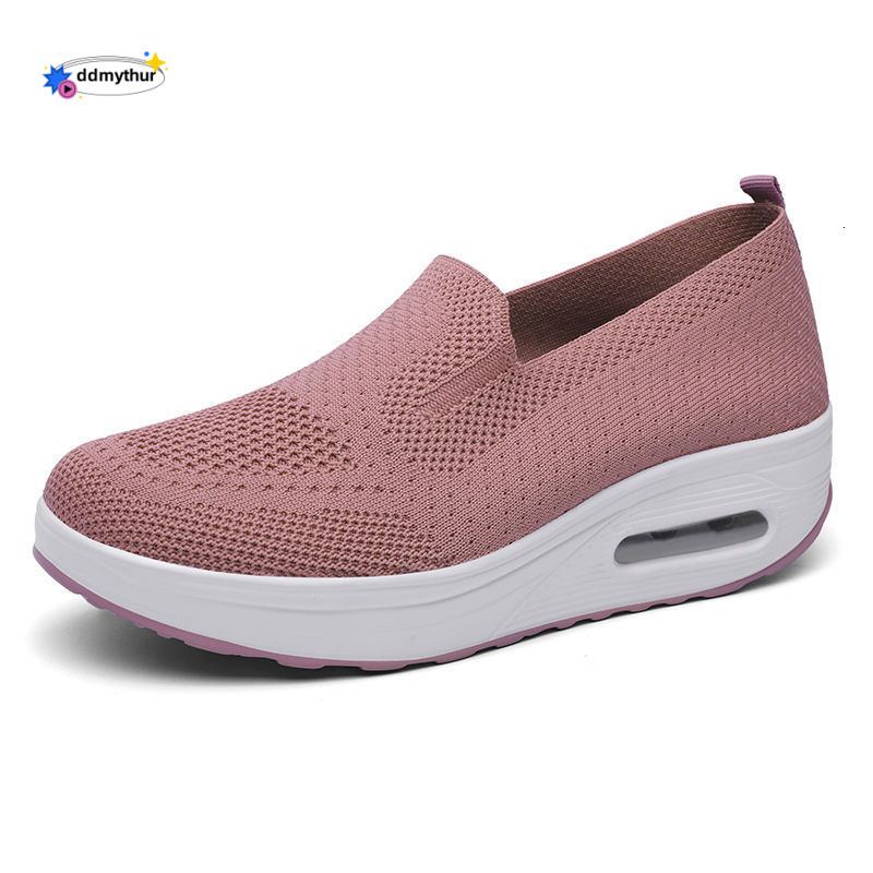 Casual new one foot thick air cushion 2023 fashion dance soft sole comfortable women's shoes ddmythur