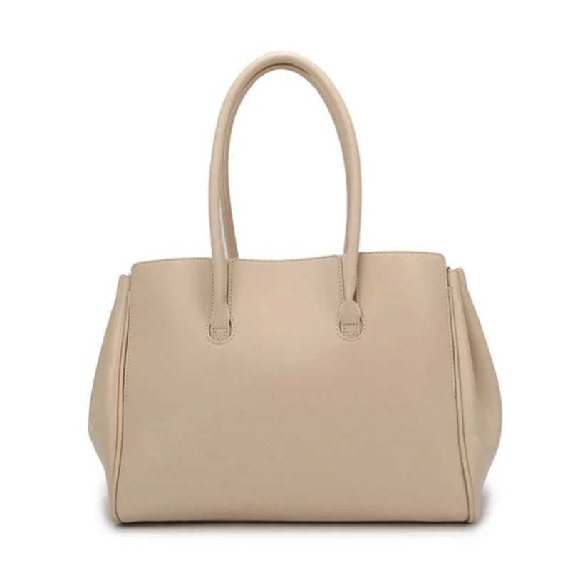 Large Capacity Tree-pocket Design Wens Tote Bag Soft Leather Vintage Shoder Bag Off Lady Daliy Cmuter Handbag Fem Z250514