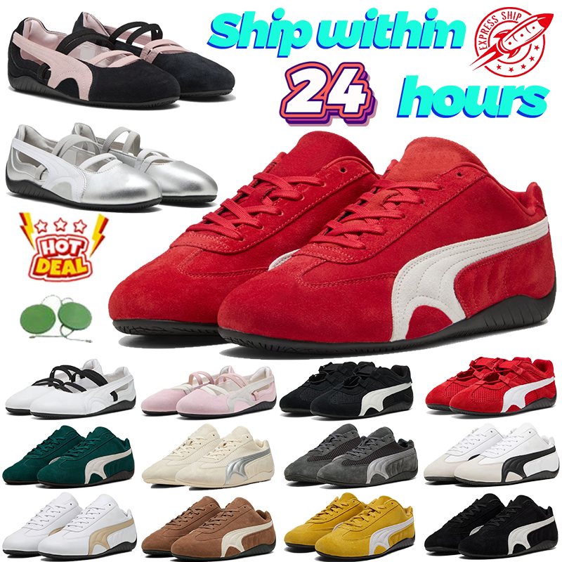 Designer shoes for Men women ballefats mary jane shoe mauvemist Silver Black Germany Speedcats suede sneakers mens Driving shoes ladies dancing Sneaker Trainers