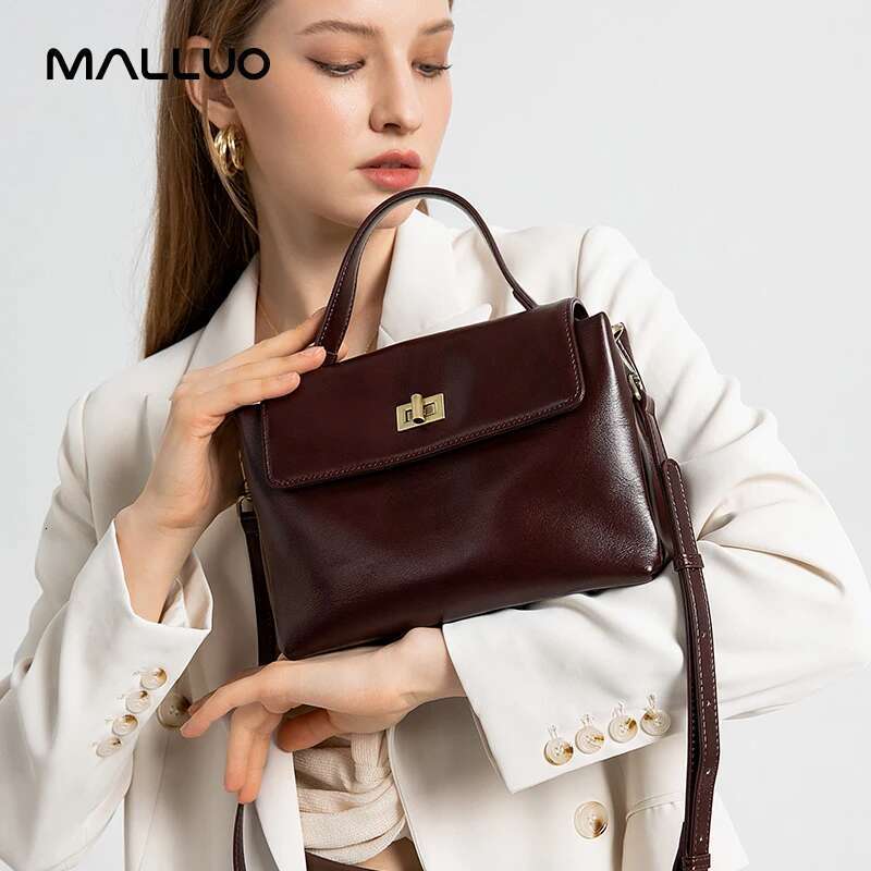 Cowhide Genuine Tote Bag for Women Soft Natural Cow Leather Fashion Crossbody Bags Female Shoulder Handbag Lady