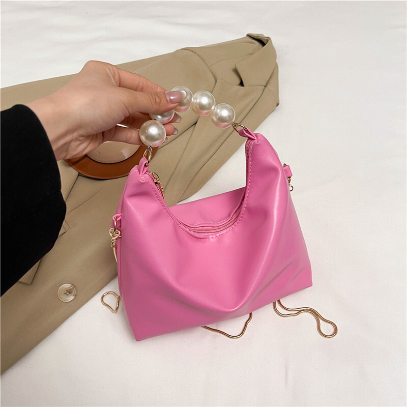 Small Highend Pearl Handbag Women's 2025 New Mini Chain Shoulder Crossbody Small Bag New Free Delivery Designer Luxury Bag Bag Dumpling Bag