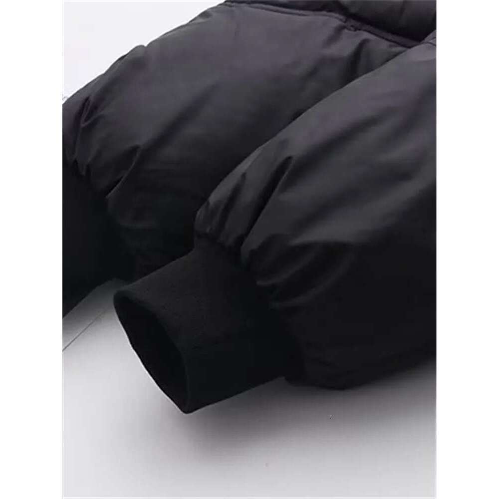 Plus Women's Clothing Winter Jackets Hooded Long Sleeves Thickened Cotton Interlayer Inside Large Size 5XL Keep Warm Coat