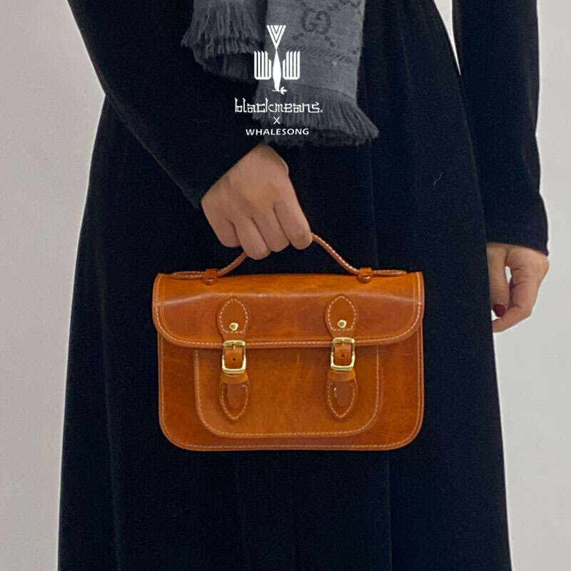 25 New Genuine Women's National Trendline Cowhide Crossbody Fat High Grade Oil Wax Vegetable Tanned Leather Cambridge Bag