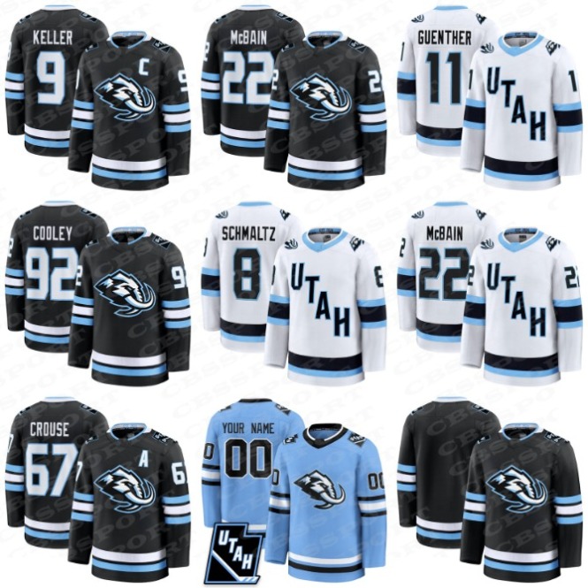 2025-26 Utahs Mammoth Hockey Jersey Clayton Keller Logan Cooley Nick Schmaltz Guenther Mikhail Sergachev Liam OBrien Durzi Crouse Karel Vejmelka jerseys