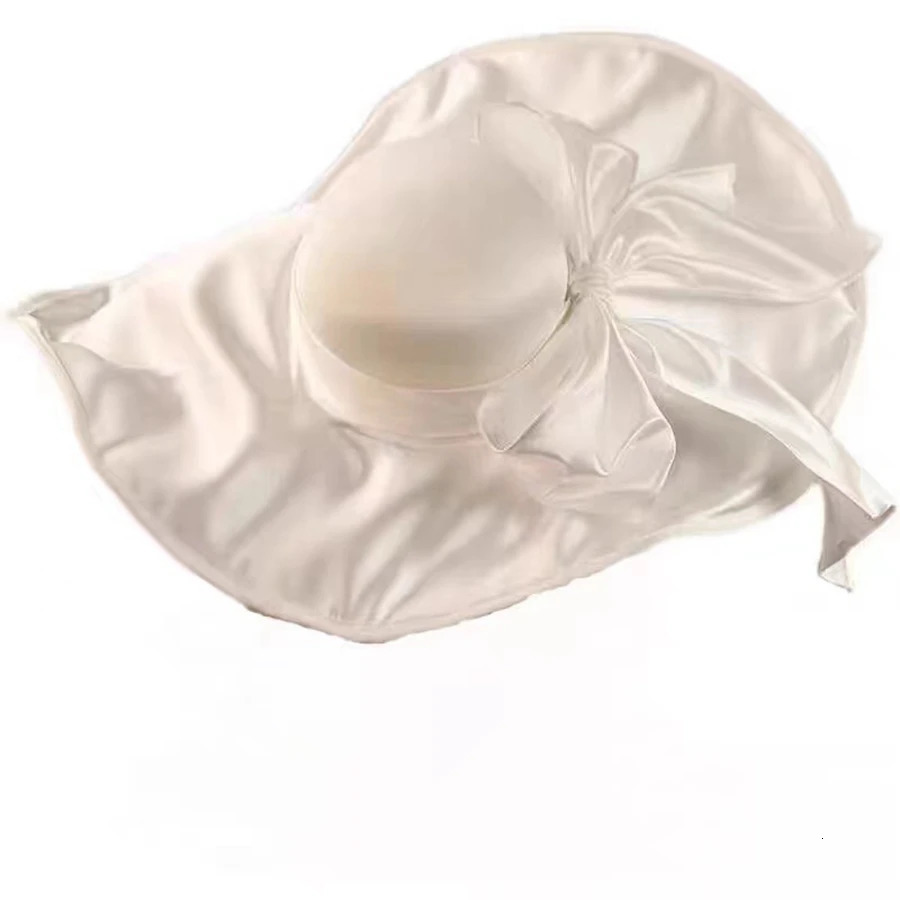 White Wedding Hats For Women Elegant Bride Hats In Stock Bridal Accessories Bride 250513