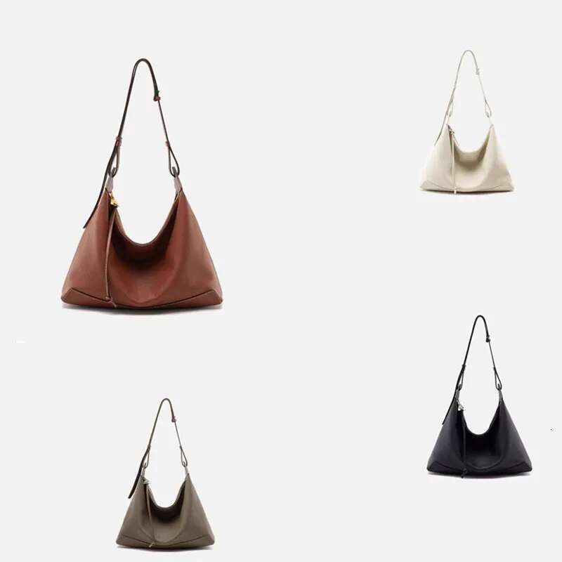 New High Quality Genuine Leather Large Capacity Tote Shoulder Bag