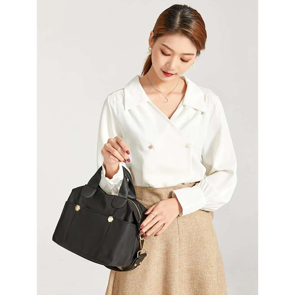 Women New Simple Crossbody Oxford Cloth Commuter Fashion Shoulder Bag Casual Handbag