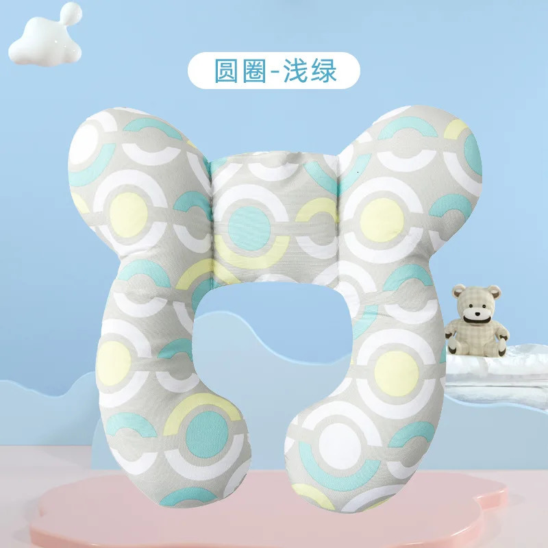 2025 Baby Pillow Protective Travel Car Seat Head Neck Support Pillows born Children U Shape Headrest Toddler Cushion 0-3 Y 250514