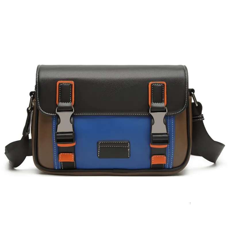 New Designer Crossbody for Men Bags Leather Casual Man Messenger Male Classic Sling Pack Shoulder Bag