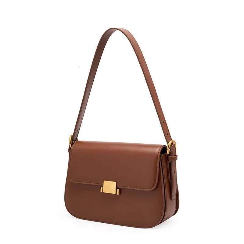 Women Summer Shoulder Crossbody Armpit Genuine Leather Ladies Messenger Female Small Square Bag Clutch Bags Handbag