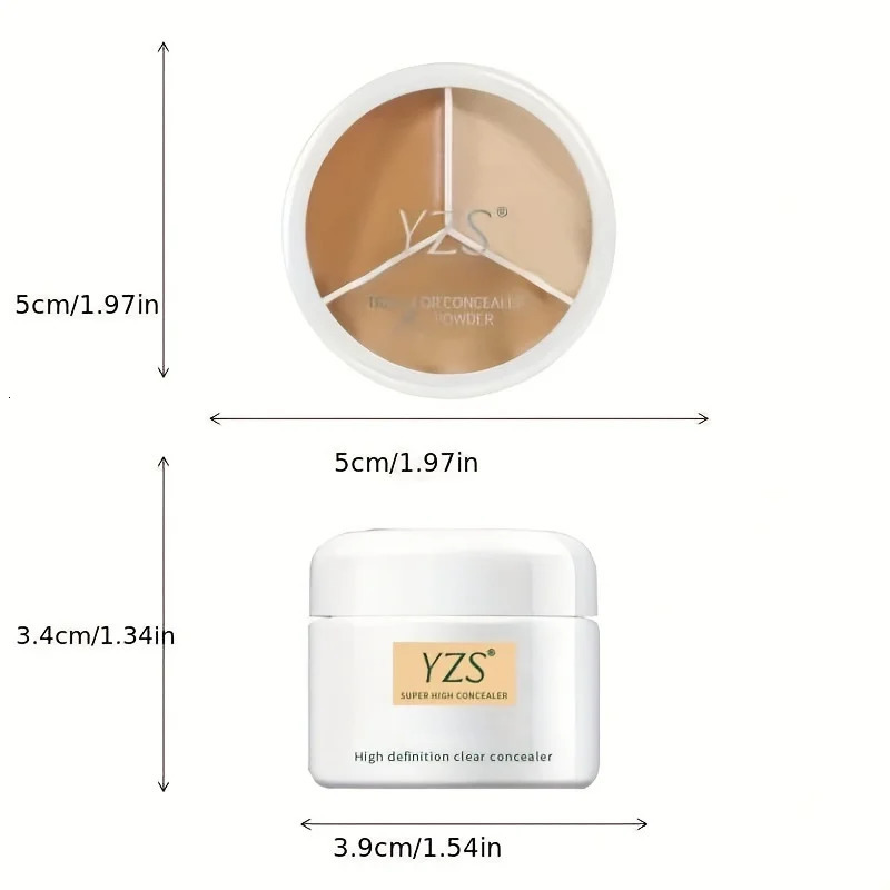 Full Coverage Concealer Foundation Cream Cover Dark Circles Spots Dark Circles Contour Concealer Palette Makeup Cosmetics 250512