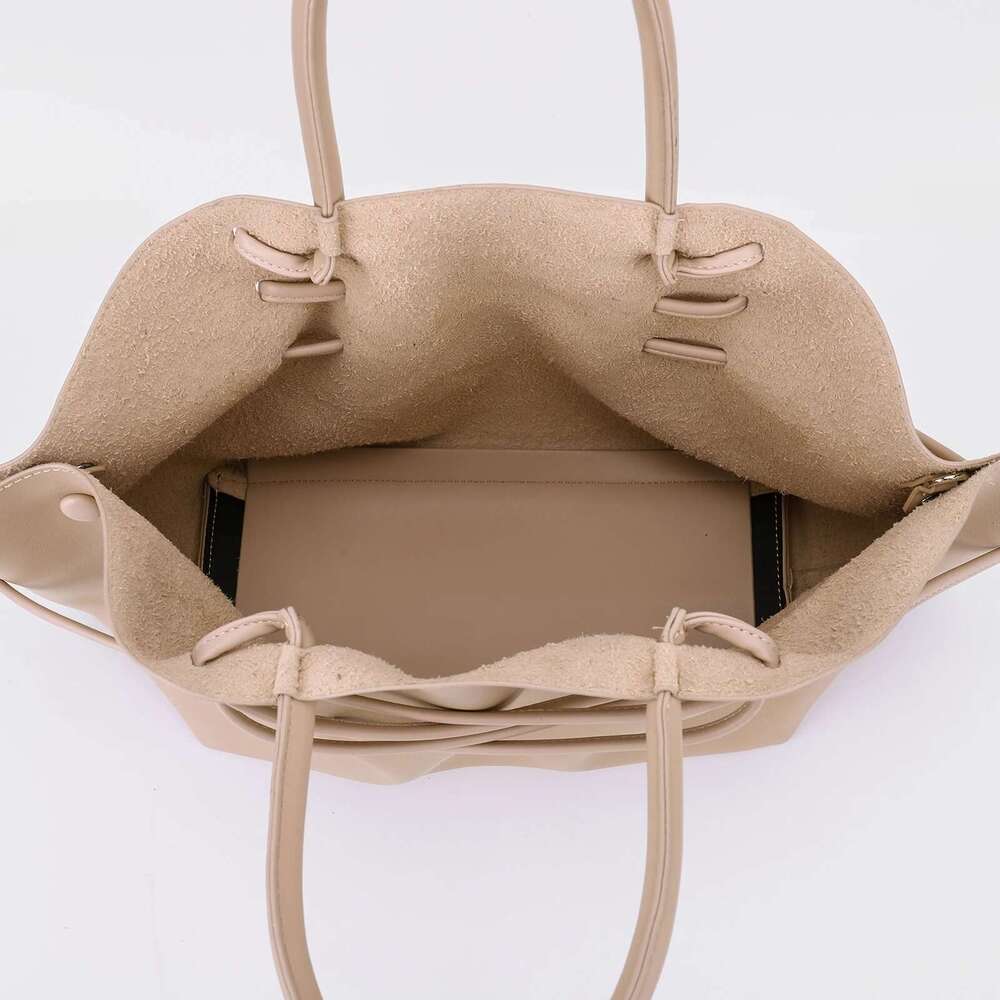 Women Casual Satchel Solid Color PU Drawstring Fashion Hobo Bag Detachable Shoulder Strap For Outdoor Travel