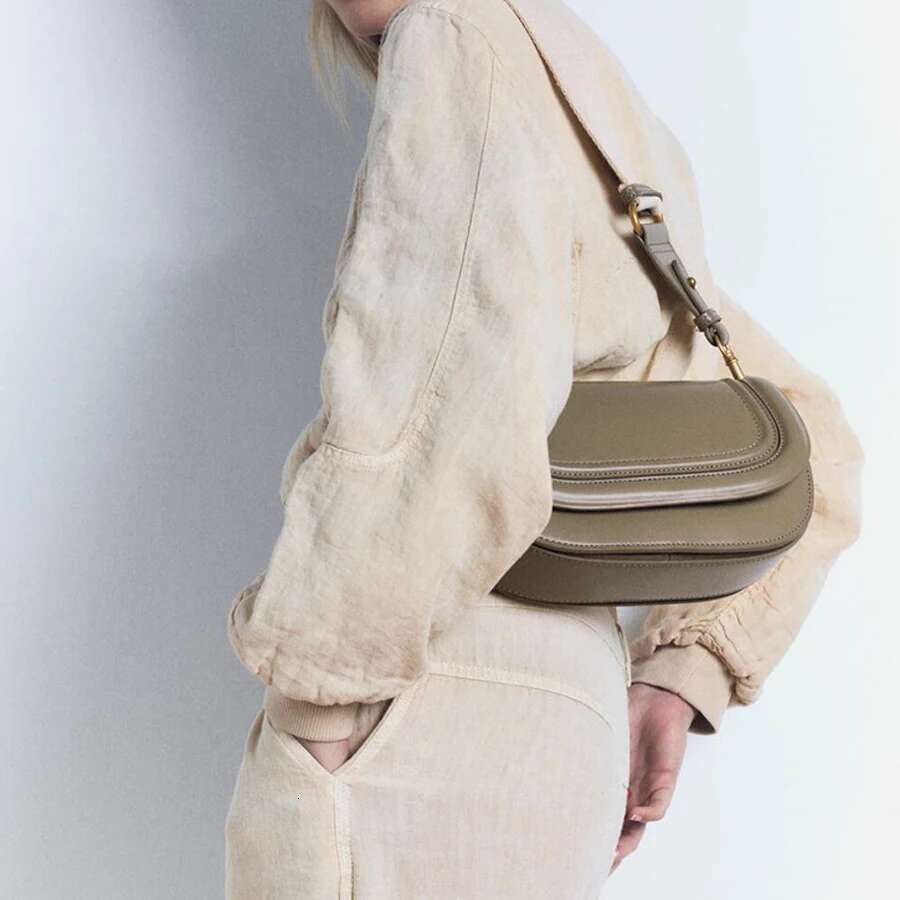 Fashion Flap Designer Wide Strap Saddle Women Shoulder Bags Pu Leather Crossbody Bag Trend Small Phone Purses