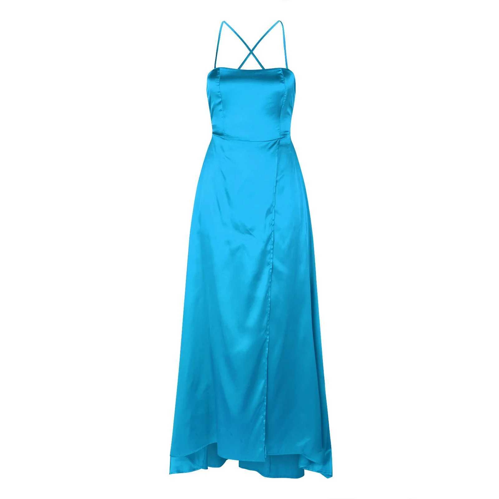Women Elegant Chic Sexy Prom Dresses Fashion Package Hips Split Dress A-Line Plus Size Long Dresses Women ClothesXJ250514