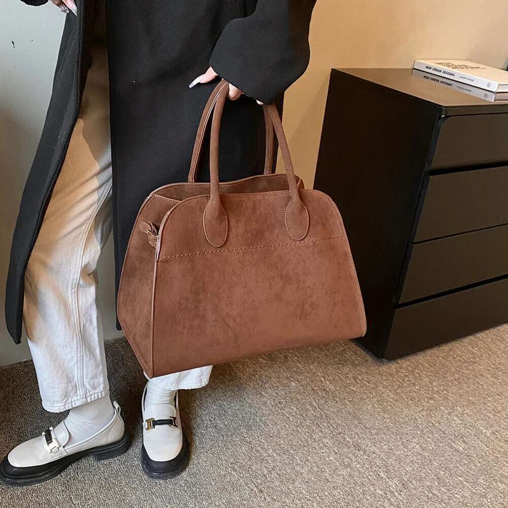 Women Tote Suede Shoulder Stylish Crossbody Trendy Carrying Fashion Designer Bags Top-Handle Satchel Bag