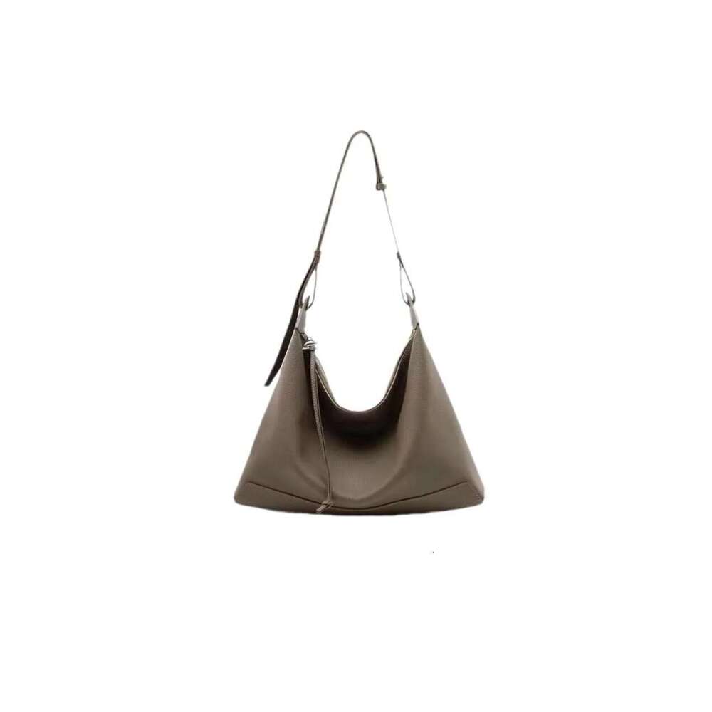 New High Quality Genuine Leather Large Capacity Tote Shoulder Bag