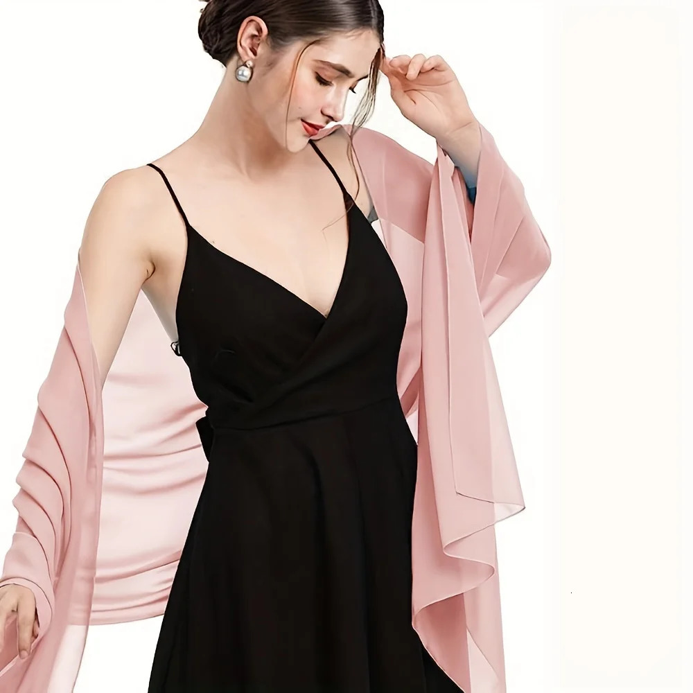 Elegant Bubble Chiffon Shawl Hijab Women Lightweight Shawl and Wrap Female Foulard Perfect for Casual Outings and Evening Events 250514