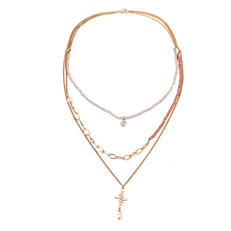 New crystal chain jewelry for direct sale Crystal alloy necklace