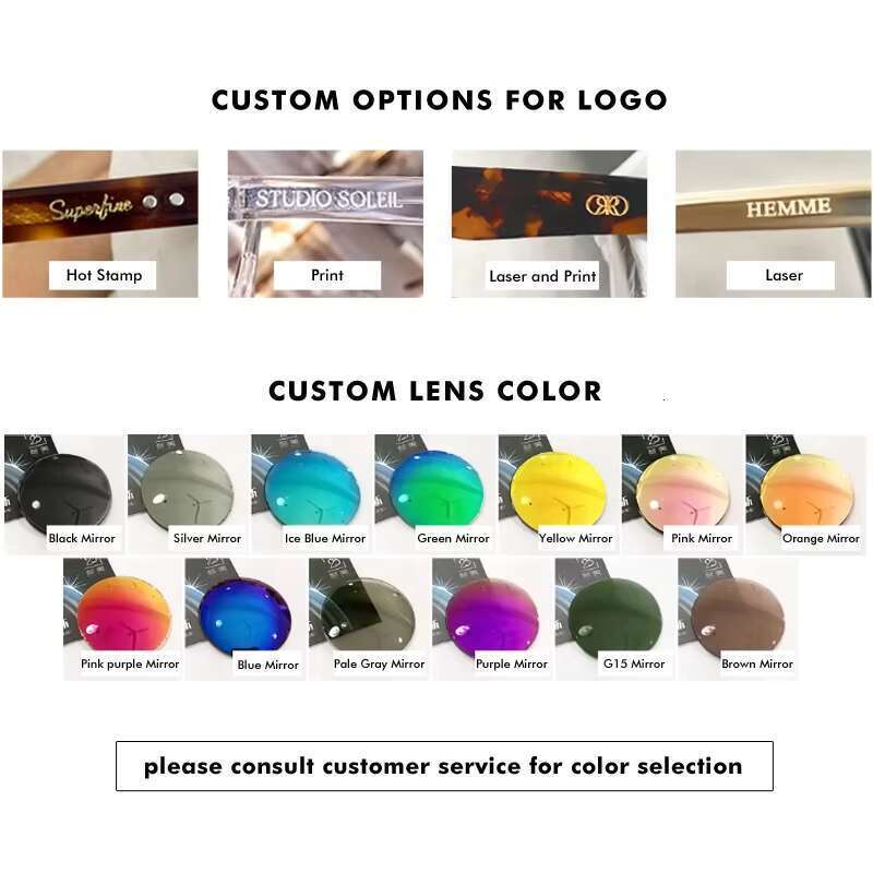 2025 Unisex UV400 Polarized Sunglasses with Acetic Acid Gradient Lens Fashion Design Gafas De Sol Polarizadas Logo