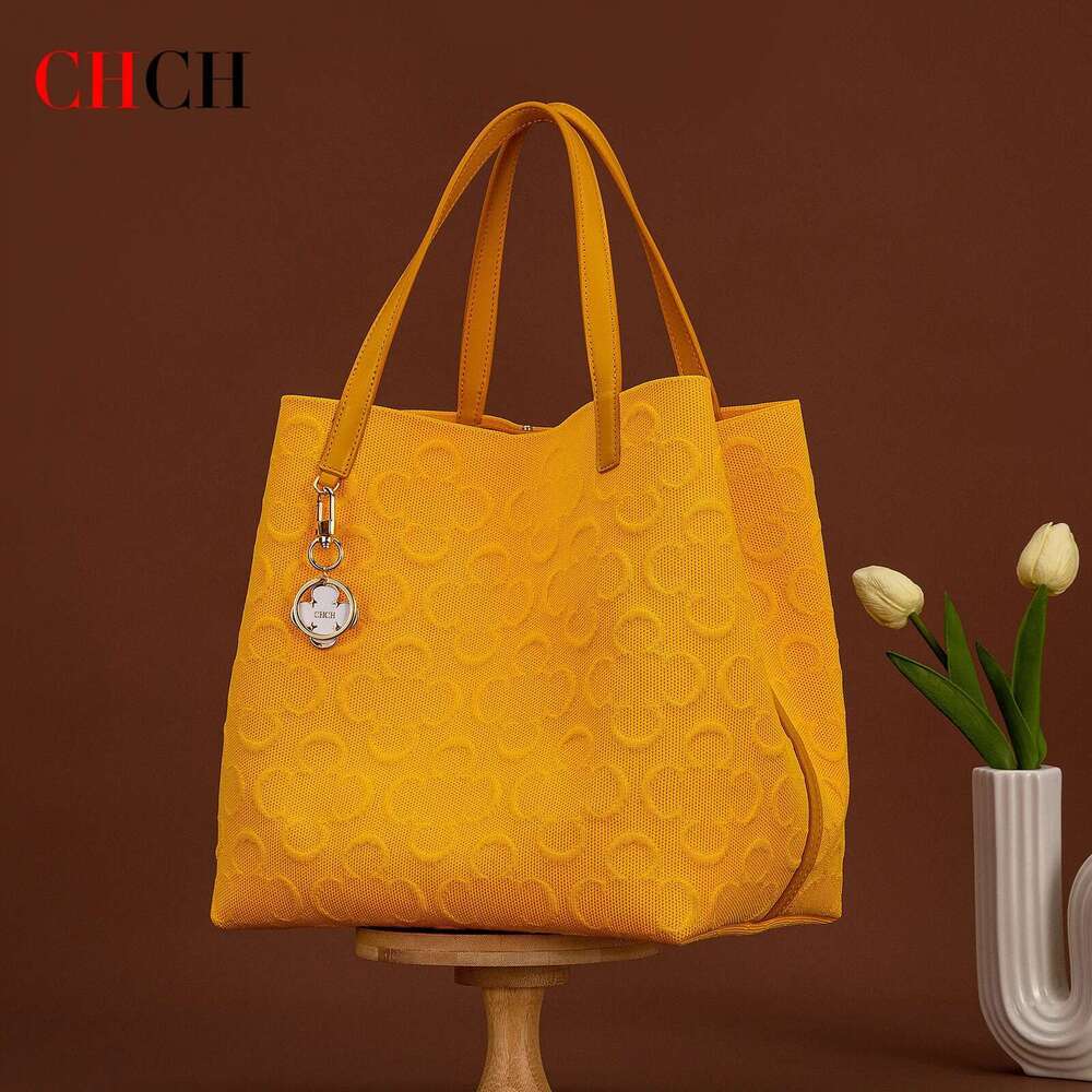 CHCH Shopping 2024 Large Capacity SMS Tote Bag Business Commuter Wallet 250513