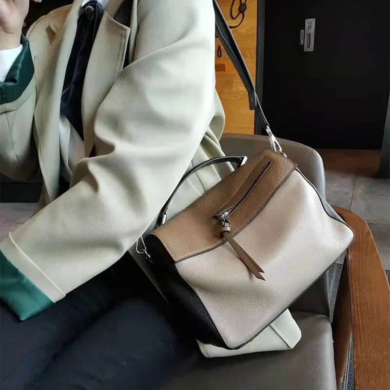 Genuine Leather Shoulder Bag Women's Handbag Lady's Ed Designer Mrossbody Messenger Bags For Women Totes