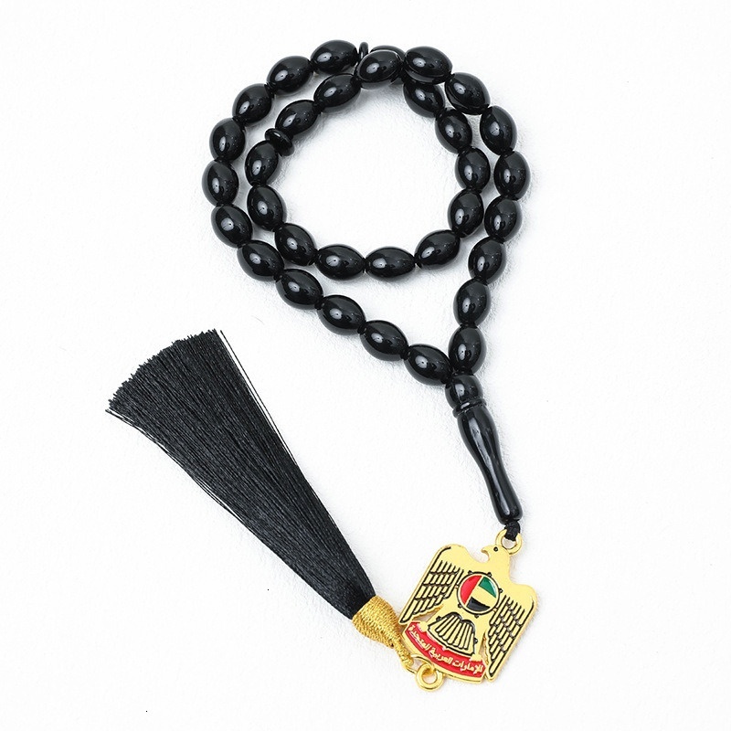 UAE Dubai Muslim Islamic prayer beads, Tabiha, unisex, 33 counting beads