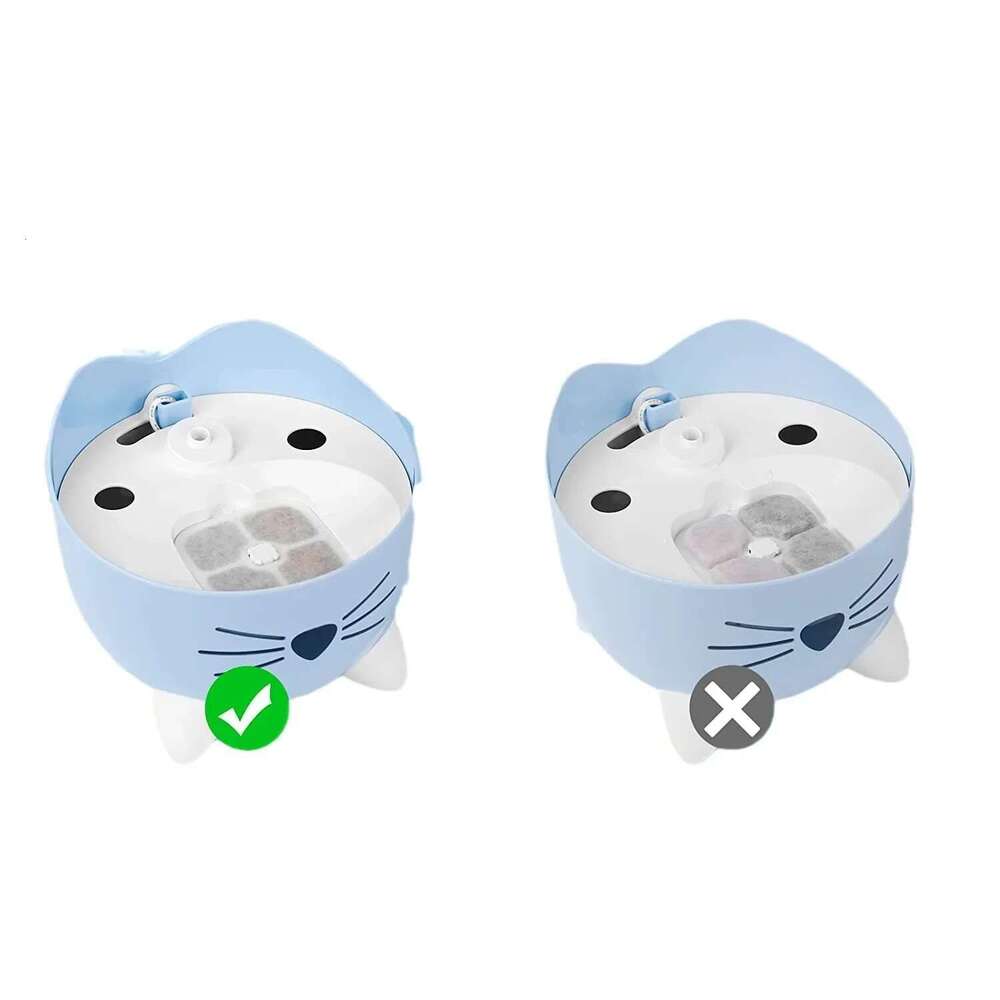 Replacement Activated Carbon Filter Cat Dog Drinking Replaced Filters for Pet Water Fountain Dispenser Accessories