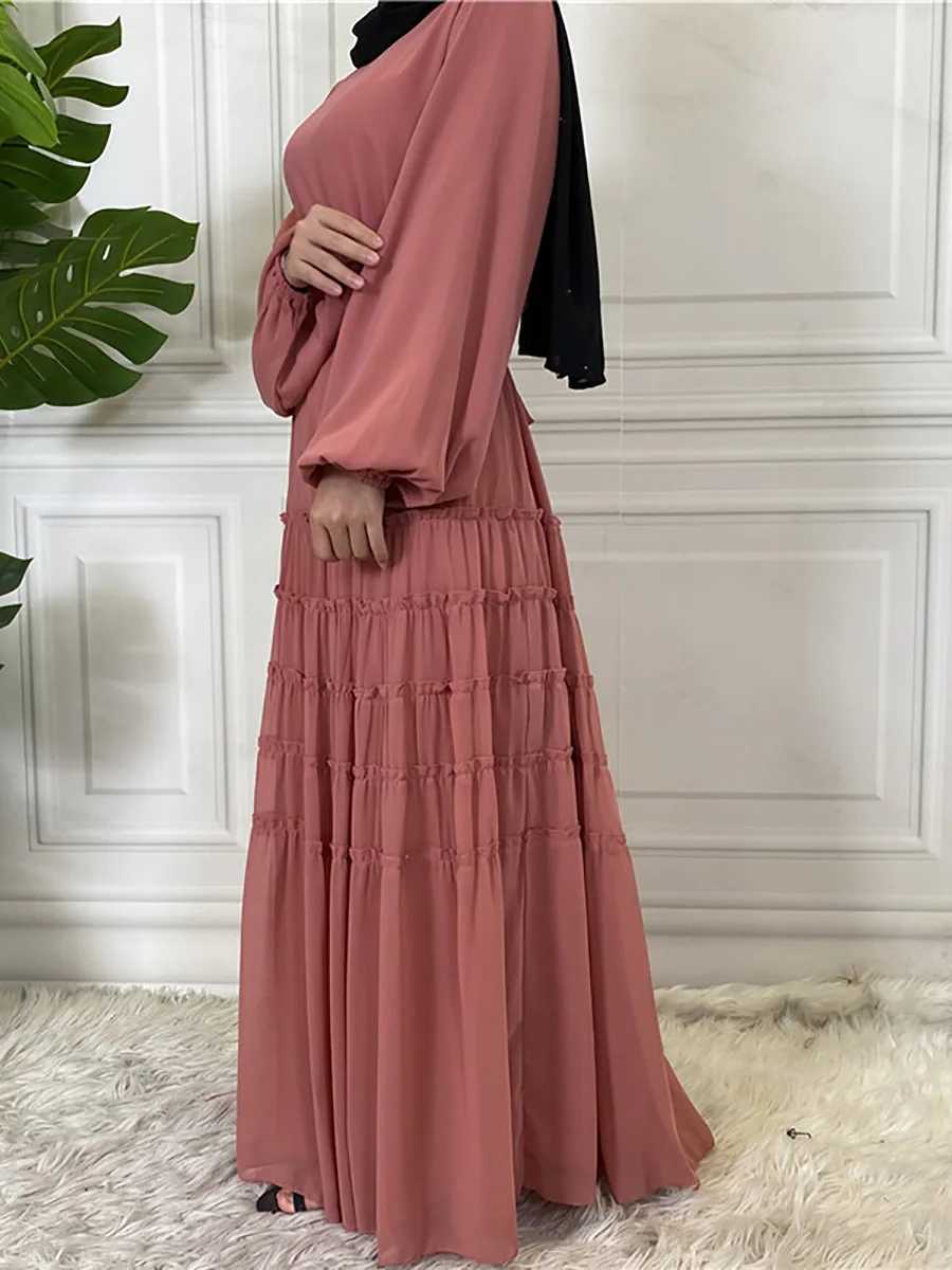 Musulman De Mode Abaya Dubai Elegant Fashion Hijab Dress Turkey Kaftan Islam Clothing Arab Maxi Ramadan Vestidos Modest Robe X250514