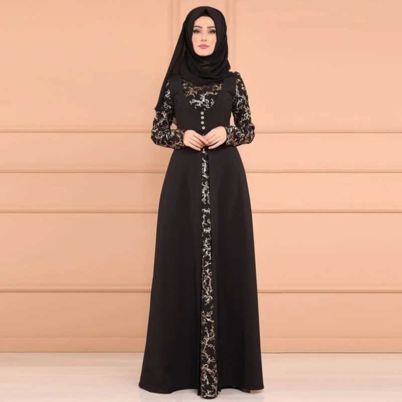 Arab Morocco Muslim Dress Abayas Women Ramadan Print Abaya Dubai Turkey Islam Kaftan Robe Longue Musulmane Vestidos Largos 2022 X250514