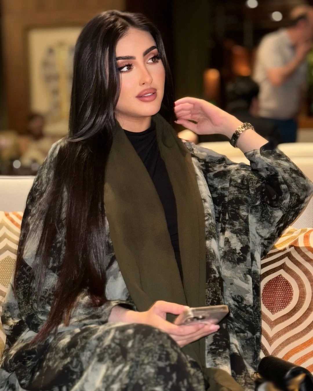 Muslim Women Print Kimono Open Abayas Dubai Turkey Kaftan Islam Jalabiya Ka Eid Djellaba Ramadan Caftan Marocain Femme Robe X250514