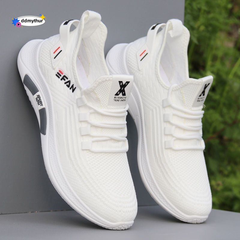 Summer New Breathable Mesh Thin White Sports Korean Edition Lightweight Casual Soft Sole Anti slip and Odor Resistant Running Shoes ddmythur
