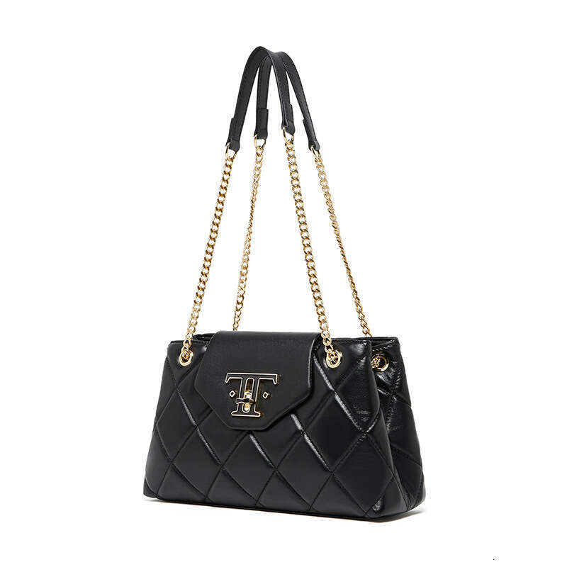 Women's Bag 2025 New Top Layer Cowhide Chain Crossbody Versatile For Spring And Summer Commuting, Genuine Leather Women's Bag, Single Should