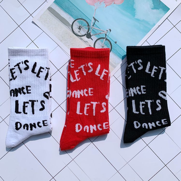 Designer Socks Socks Men S And Women S Fashion Long Letter Sports Hip Hop Street Middle Tube College Style Cotton Socks Sports Socks