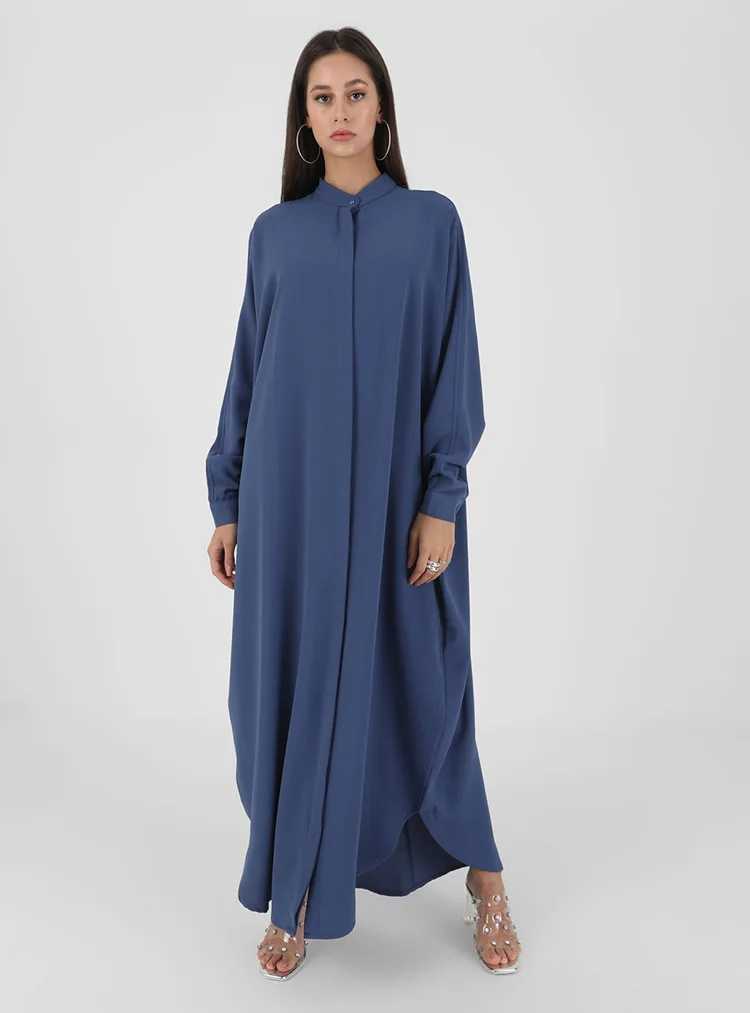 Elegant Black Abayas For Women Long Slve Muslim Dresses Dubai Cardigan Kimono Clothes Ramadan Evening Party Hijab X250514