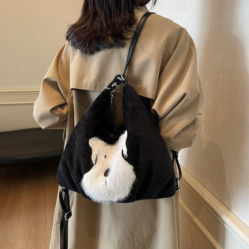 2025 New Autumn/Winter Women's Tote Lazy Style Large Capacity Bag