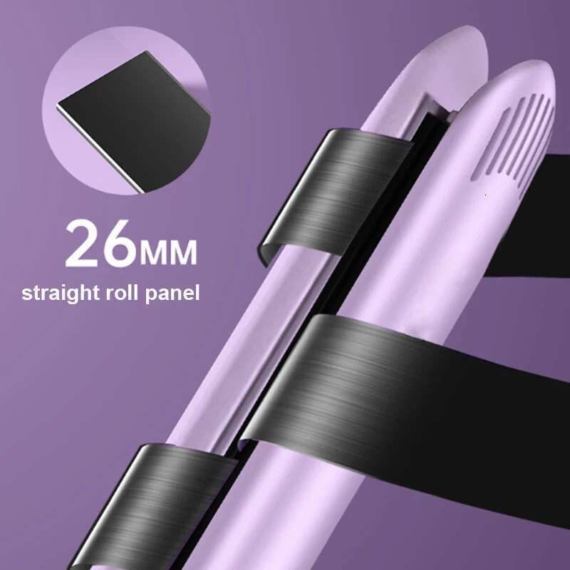 26MM Negative Ion Hair Straightener Twist Straightening Curling Pro Anti-scald Ceramic Glaze Fast Heating Styling Flat Iron