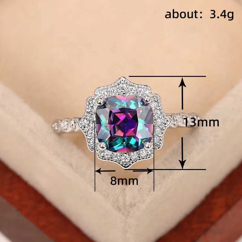 925 Sterling Silver Luxury Flower Ring Delicate Clear Rose Ring Pave Setting CZ for Women Fine Jewelry GiftXJ250514