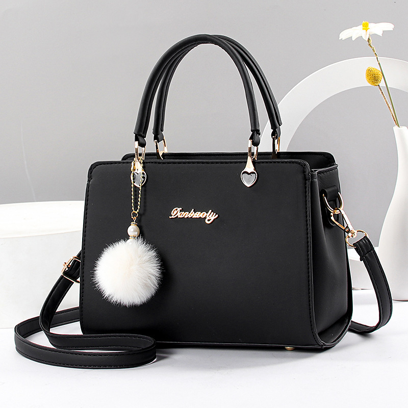 Free shipping on 2025 new designer bags Premium Feel Handbag Fashion PU Leather Single Shoulder Oblique Straddle Women's Bag