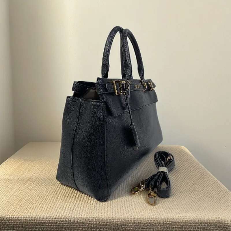 New Large Capacity Handbag Belt Decoration Ornaments Printed Tote Bag Briefcase Shoulder Crossbody