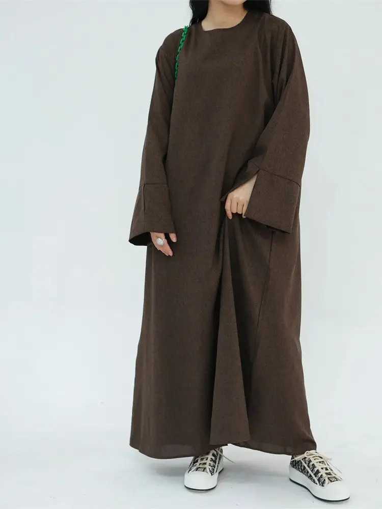 Ramadan Eid Modest Abaya Damen Dubai Islam Muslim Kaftan Dress For Women Ka Caftan Marocain Robe Femme Musulmane Vestidos X250514