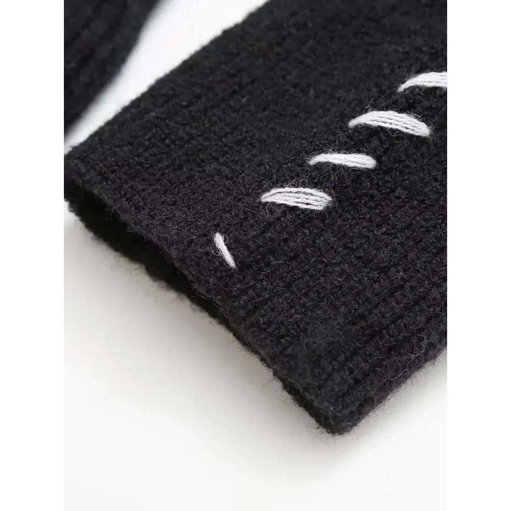 ZaZevity Autumn Winter Oversize turtleneck Sweater Loose Slimming Casual Design Sense Fashion Knit Top Outerwear