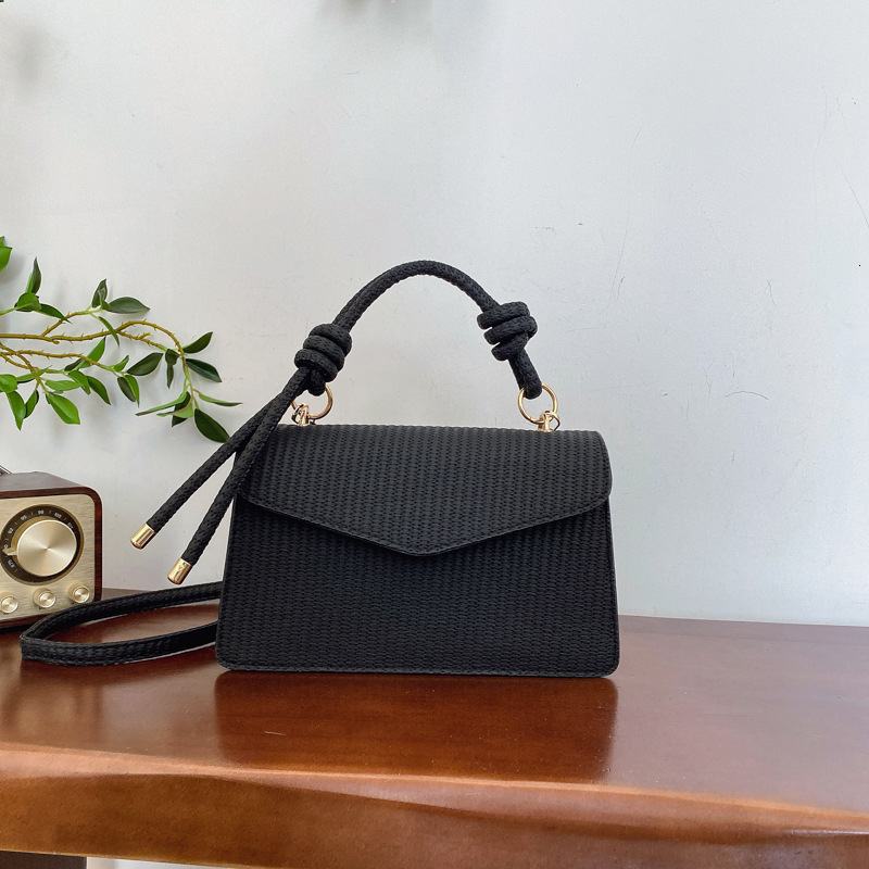 Solid Color Texture Western Style Single Shoulder Crossbody 2025 Spring And Summer Small Square Bag Luxury Bag New Free Delivery Designer Bag Popular 