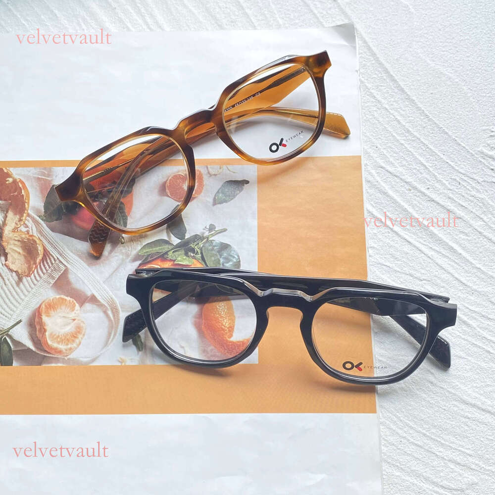 New Arrival Unisex Acetate Optical Eyeglasses Frame Bevel Square Design With Custom Round Style for Reading