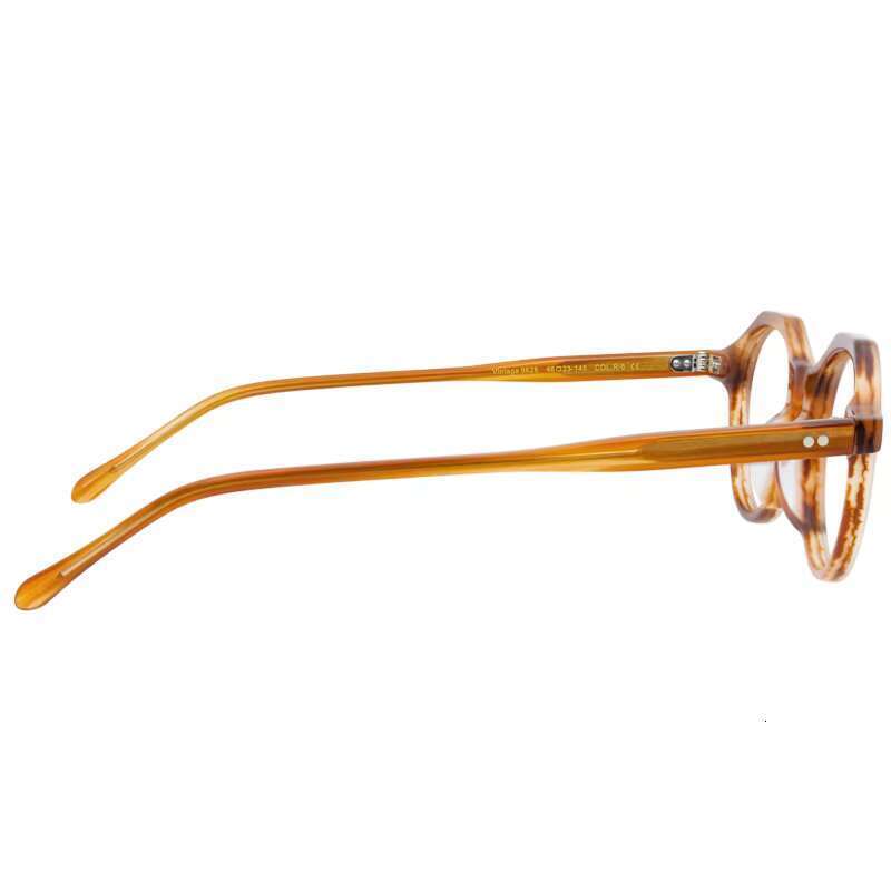 New Summer Round Polygonal Frame Male and Female Optical Glasses 9628