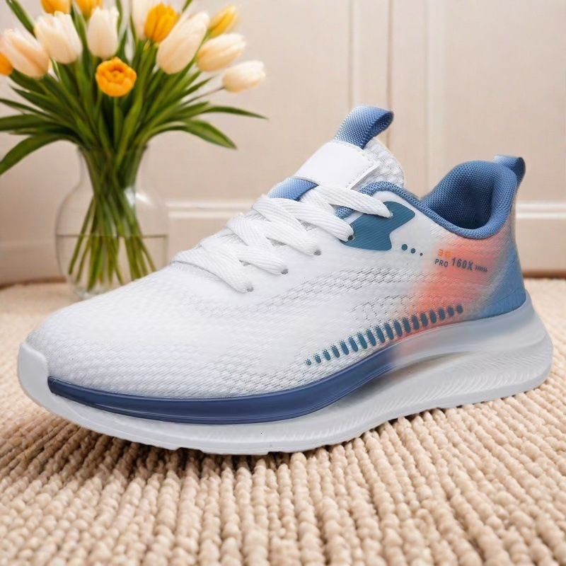 Men S Casual Shoes New Summer Breathable Mesh Casual Lace Up Running Cold Adhesive Sports Trendy Shoes For Men Ddmysaturn