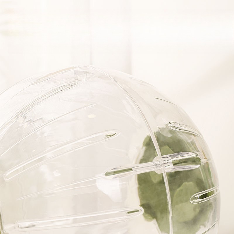 Transparent Exercise Ball for Dwarf Hamsters - Encourages Movement & Reduces Stress